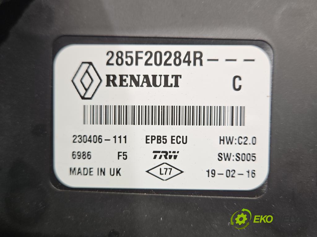 Renault Kadjar 2015-2022 1.2 131 HP manual 96 kW 1197 cm3 5- riadiaca jednotka ostatné 285F20284R