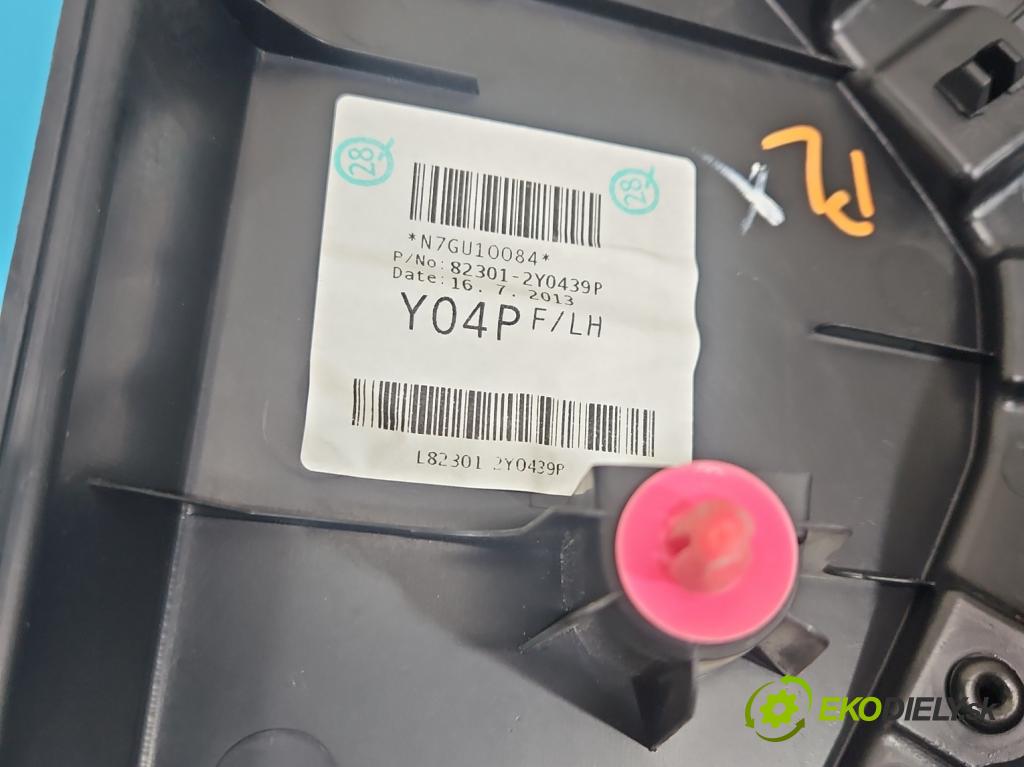 Hyundai Ix35 2.0 CRDI 136 HP manual 100 kW 1995 cm3 5- Čalounictví: dvere predné ľavé 82301-2Y0439P