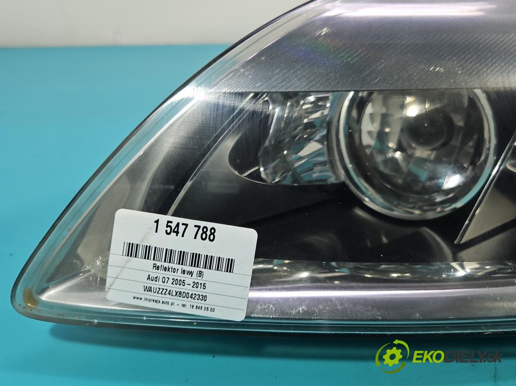 Audi Q7 2005-2015 4.2 TDI 326KM automatic 240 kW 4134 cm3 5- Reflektor: ľavý 4L0941003A (Kľučka dverí ostatné)