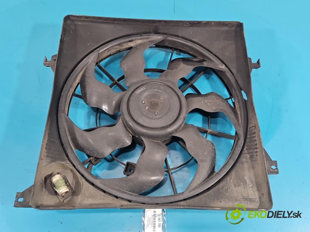 Hyundai Ix35 2.0 CRDI 136hp manual 100 kW 1995 cm3 5- ventilátor chladič 