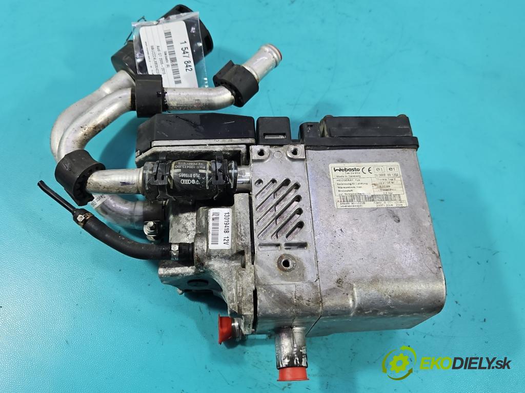 Audi Q7 2005-2015 4.2 TDI 326KM automatic 240 kW 4134 cm3 5- Webasto 4L0815071D (Webasto (nezávislé kúrenie))