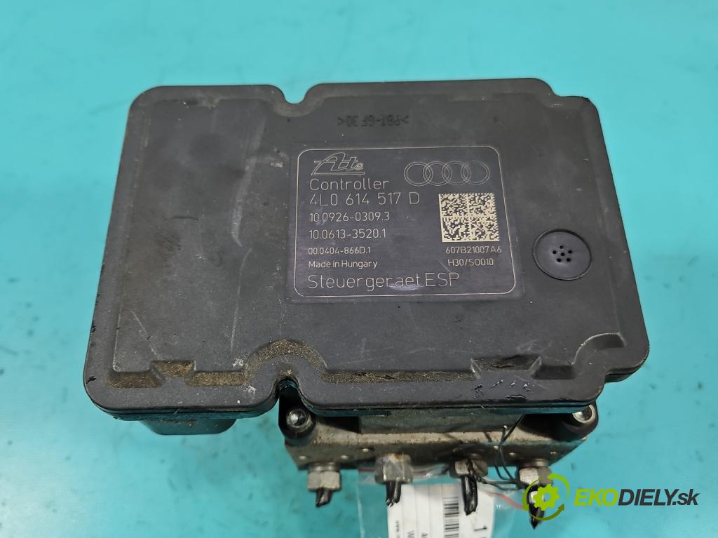 Audi Q7 2005-2015 4.2 TDI 326KM automatic 240 kW 4134 cm3 5- čerpadlo abs 4L0614517D (Pumpa ABS)