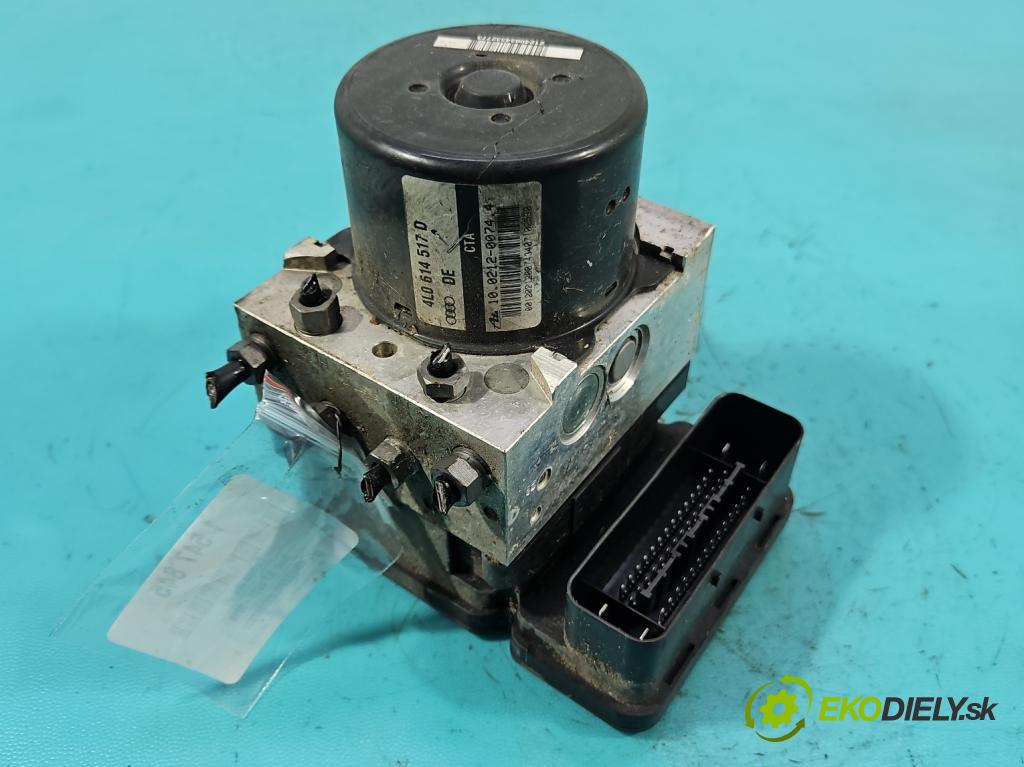 Audi Q7 2005-2015 4.2 TDI 326KM automatic 240 kW 4134 cm3 5- čerpadlo abs 4L0614517D (Pumpa ABS)