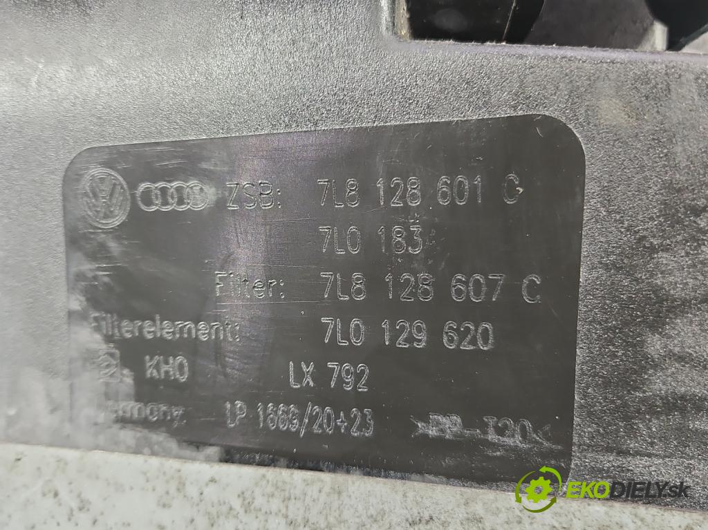 Audi Q7 2005-2015 4.2 TDI 326KM automatic 240 kW 4134 cm3 5- obal filtra vzduchu 7L8128601C (Obal vzduchového filtra)