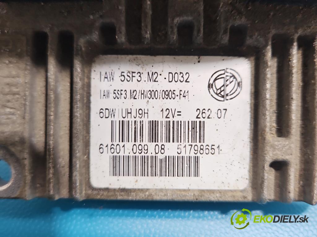 Fiat Punto Grande 1.4 8V 77 HP manual 57 kW 1368 cm3 5- riadiaca jednotka motora IAW 5SF3.M2