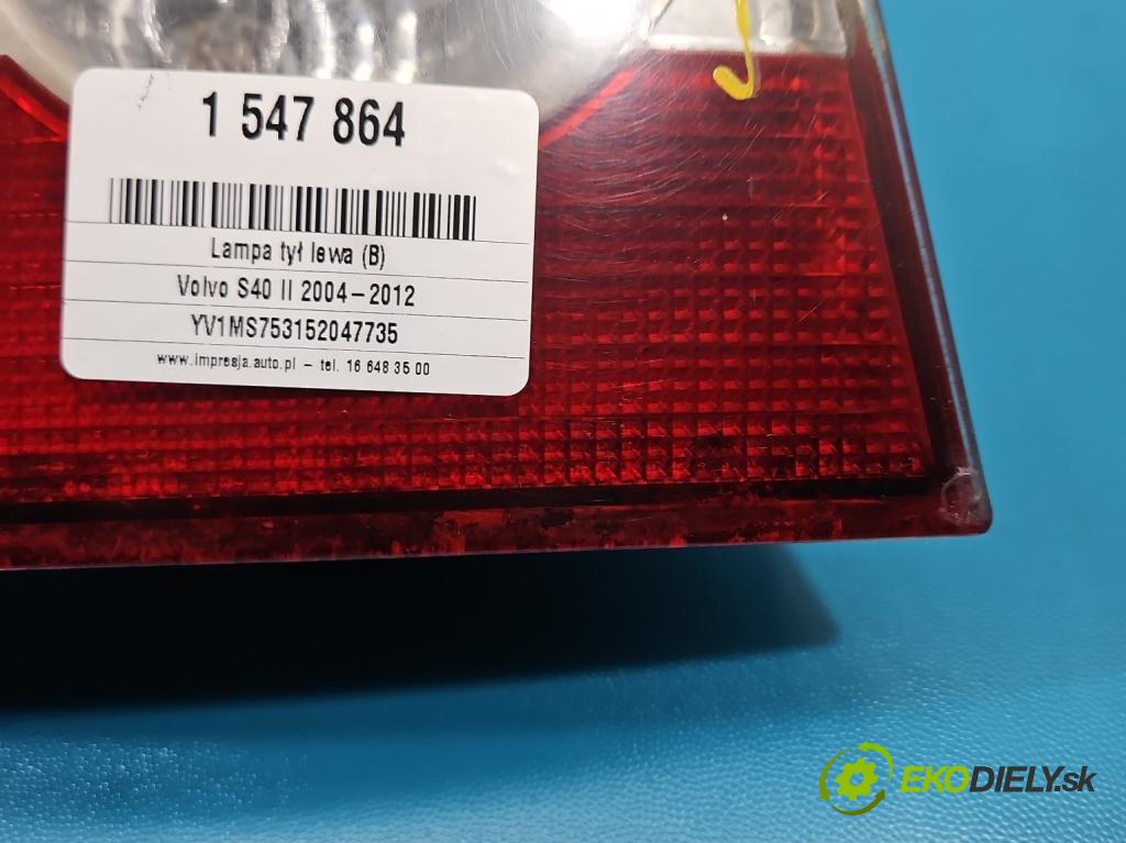 Volvo S40 II 2004-2012 2.0d 136 HP manual 100 kW 1997 cm3 4- svetlo / reflektor zadné ľavé  (Kľučka dverí ostatné)