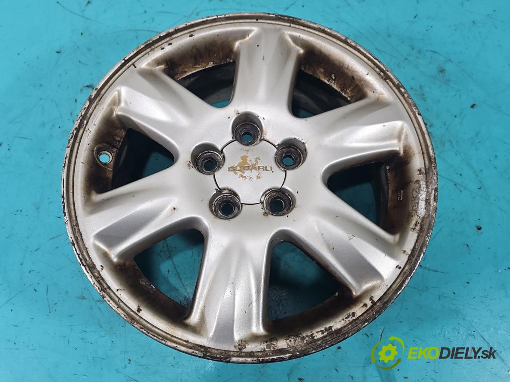Subaru Forester II SG 2002-2008 2.0 boxer 125 HP manual 92 kW 1994 cm3 5- Disk hliník 15" komplet
