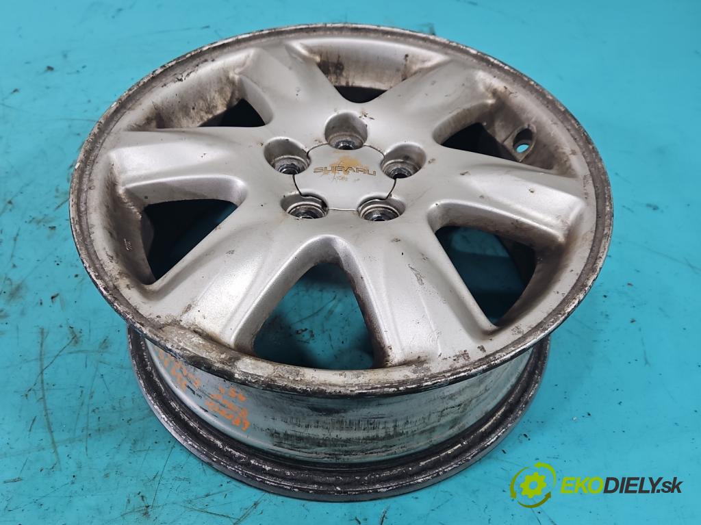 Subaru Forester II SG 2002-2008 2.0 boxer 125 HP manual 92 kW 1994 cm3 5- Disk hliník 15" komplet