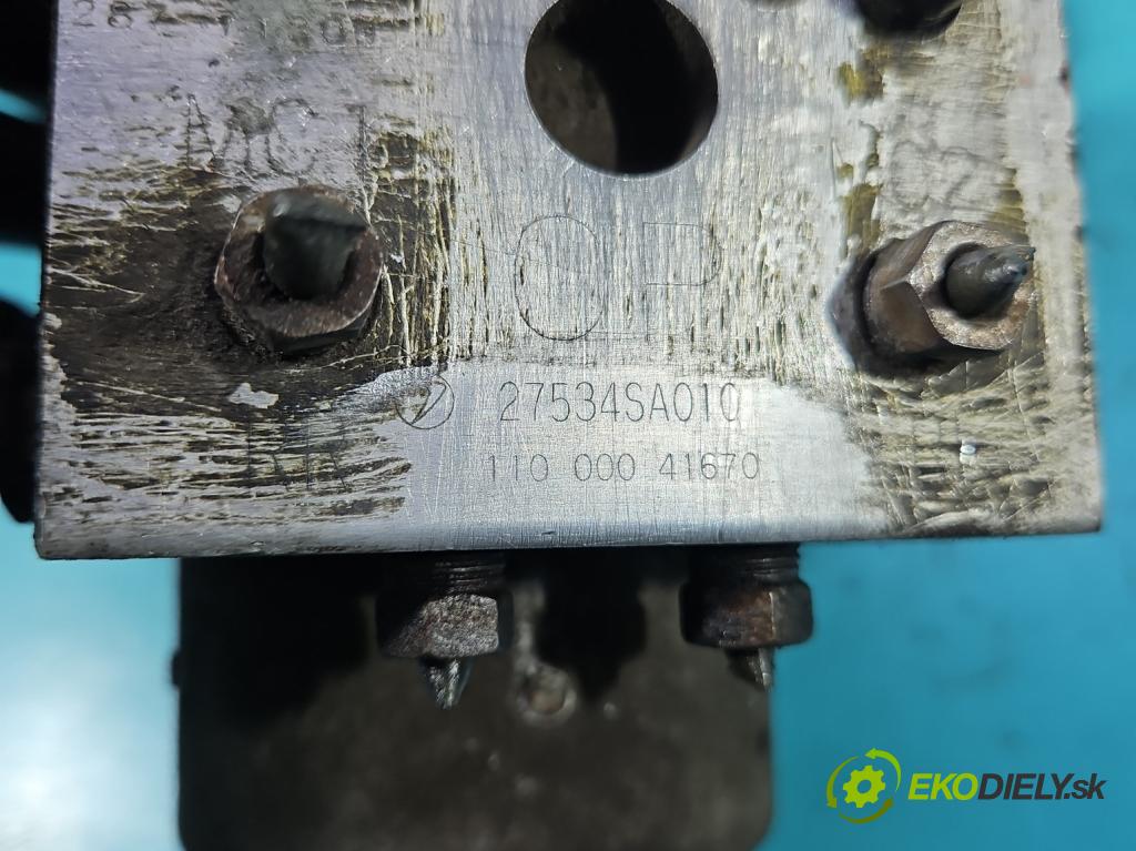 Subaru Forester II SG 2002-2008 2.0 boxer 125 HP manual 92 kW 1994 cm3 5- čerpadlo abs 27534SA010 (Pumpa ABS)