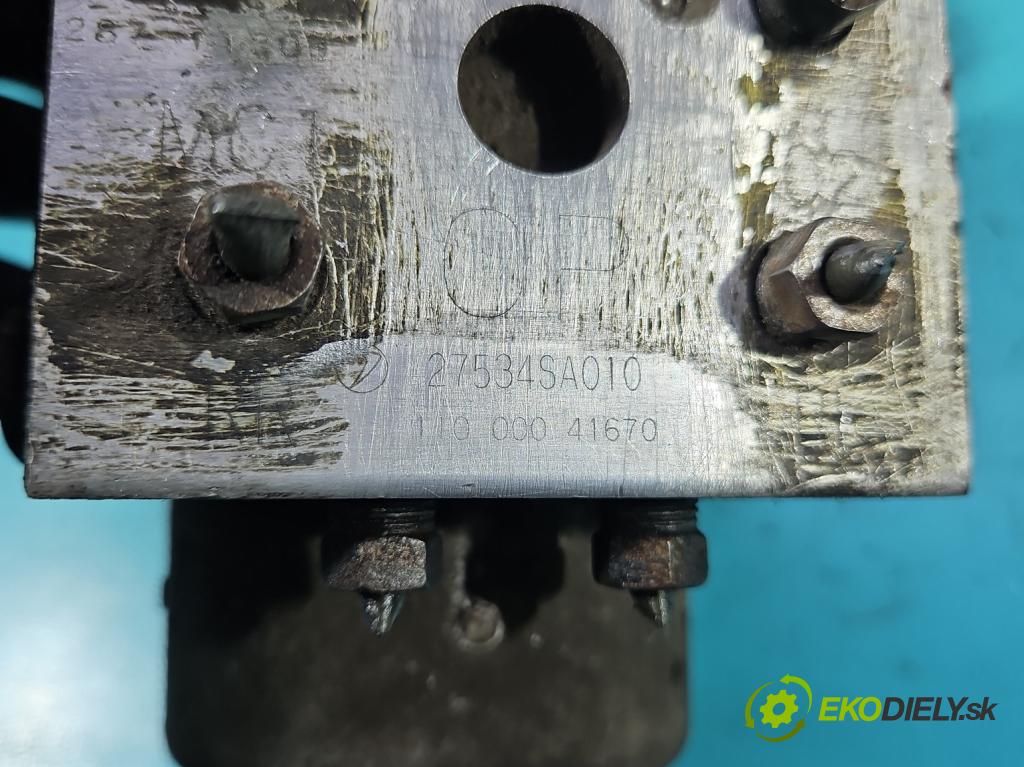 Subaru Forester II SG 2002-2008 2.0 boxer 125 HP manual 92 kW 1994 cm3 5- čerpadlo abs 27534SA010 (Pumpa ABS)