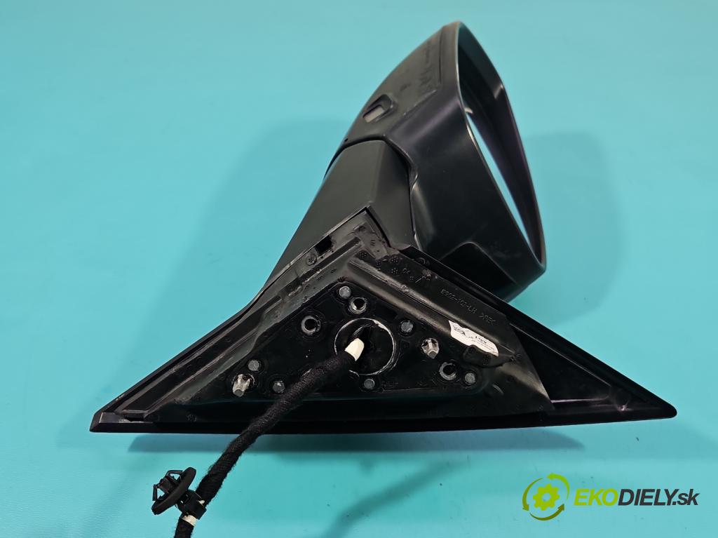 Peugeot 508 II 2018- 1.5 hdi 131 HP manual 96 kW 1499 cm3 5- zrkadlo ľavé 98170467-9V (Kľučka dverí ostatné)