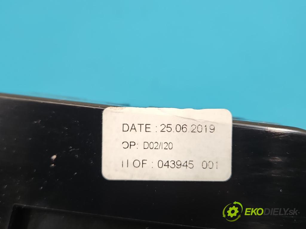 Peugeot 508 II 2018- 1.5 hdi 131 HP manual 96 kW 1499 cm3 5- prístrojovka/ budíky 9831757780 (Prístrojová doska)