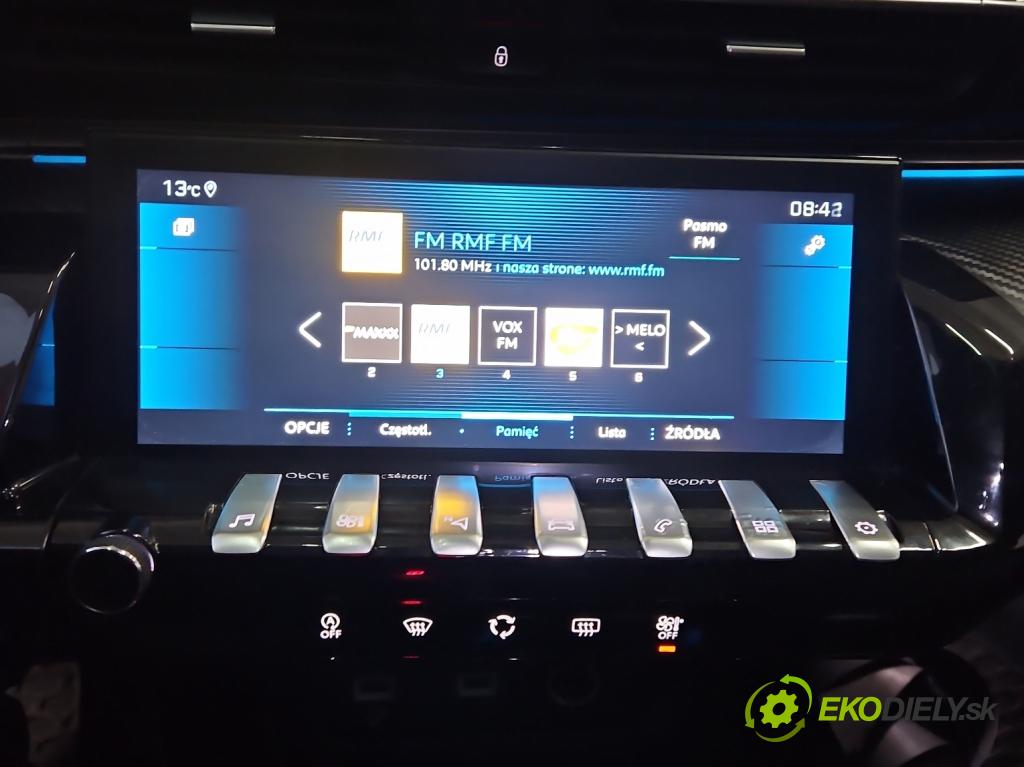 Peugeot 508 II 2018- 1.5 hdi 131 hp manual 96 kW 1499 cm3 5- displej 9817435380-00 (Přístrojová deska)