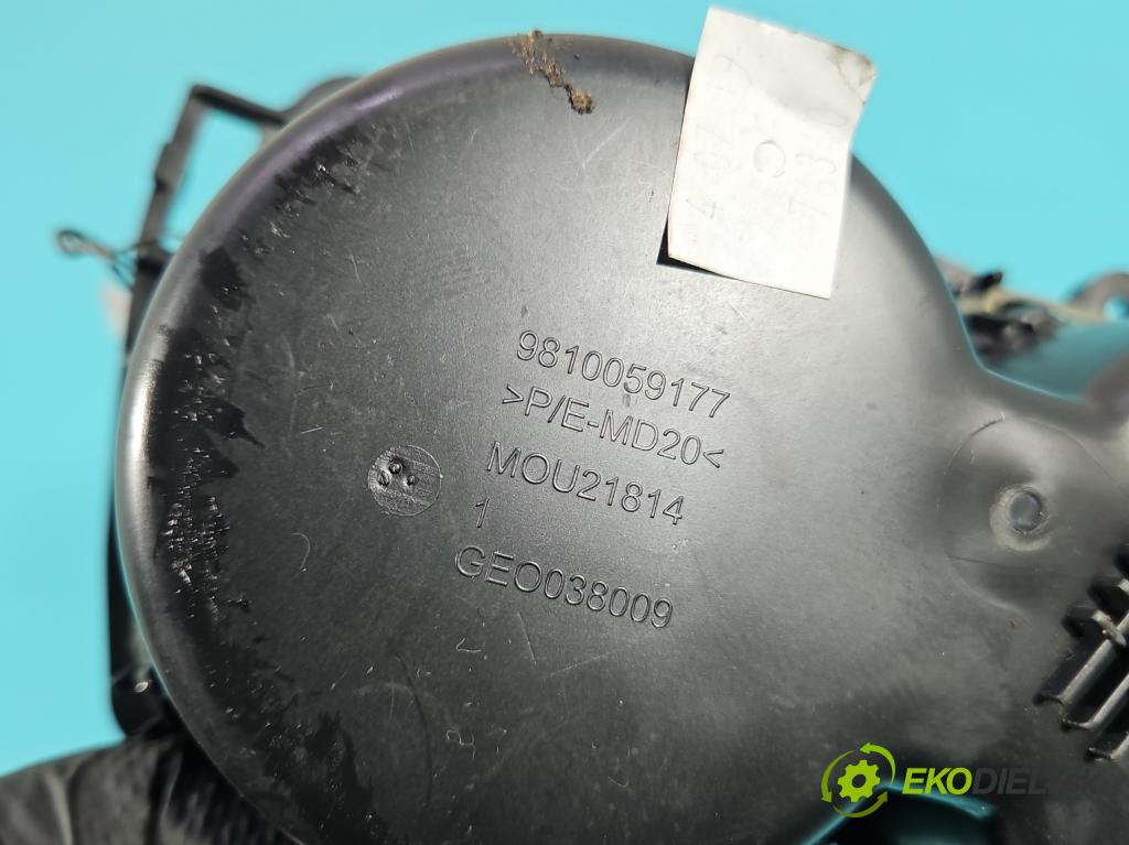 Peugeot 508 II 2018- 1.5 hdi 131 HP manual 96 kW 1499 cm3 5- Rukojeť: na nápoje: 9810059177 (Držiak (úchyt) na nápoje)