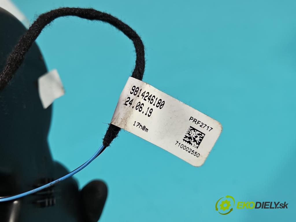 Peugeot 508 II 2018- 1.5 hdi 131 HP manual 96 kW 1499 cm3 5- Rukojeť: na nápoje: 9810059177 (Držiak (úchyt) na nápoje)