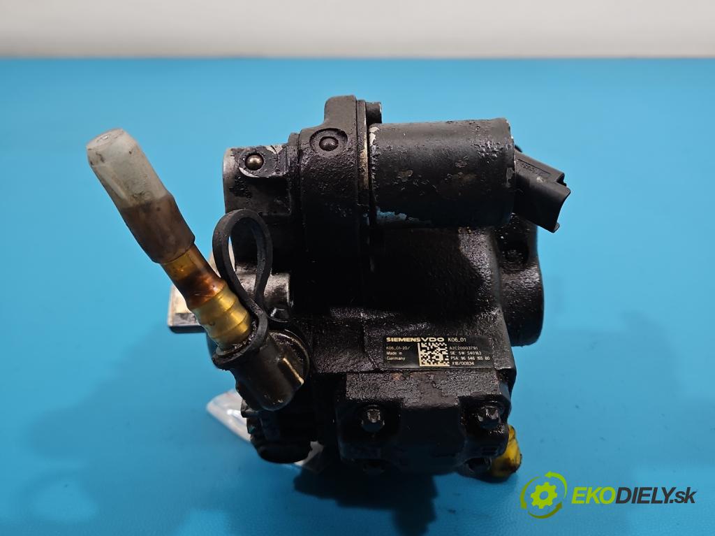 Volvo S40 II 2004-2012 2.0d 136 HP manual 100 kW 1997 cm3 4- čerpadlo vstrekovacia 9654615580 (Vstrekovacie čerpadlo)