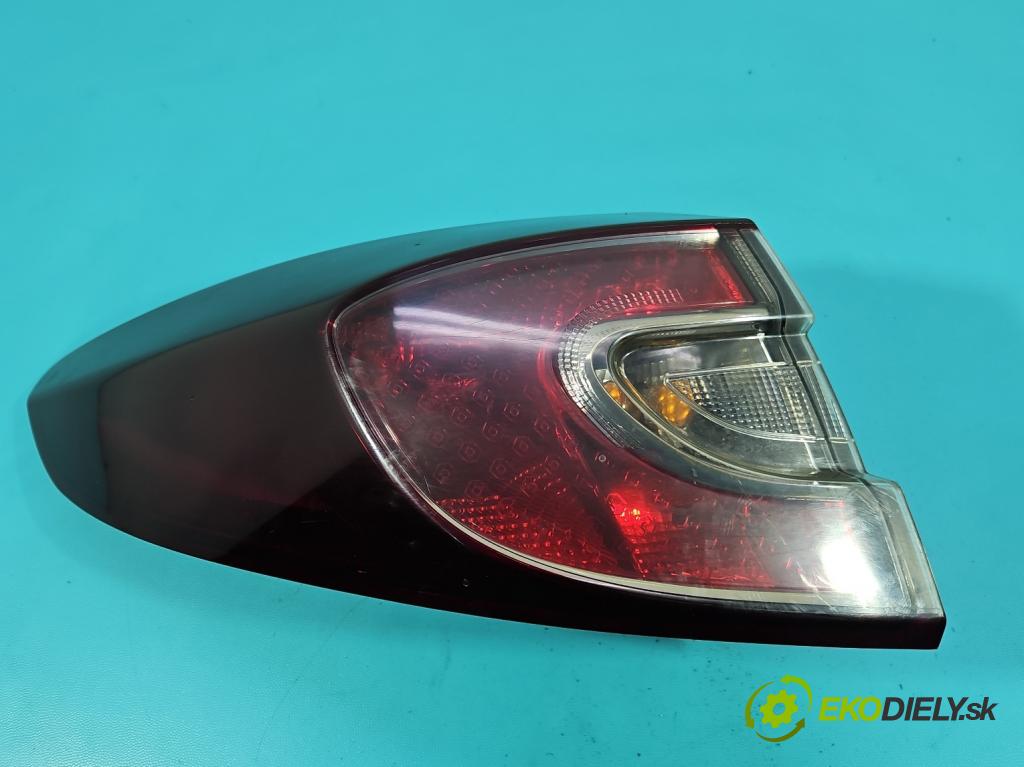 Renault Megane III 2008-2016 1.5 dci 106 HP manual 78 kW 1461 cm3 5- svetlo / reflektor zadné ľavé 265550010R (Kľučka dverí ostatné)