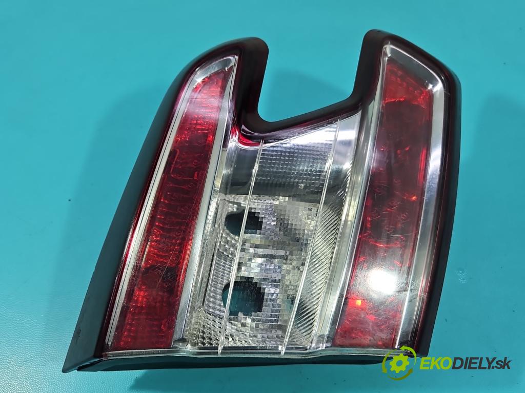 Renault Megane III 2008-2016 1.5 dci 106 HP manual 78 kW 1461 cm3 5- svetlo / reflektor zadné ľavé 265550028R (Kľučka dverí ostatné)