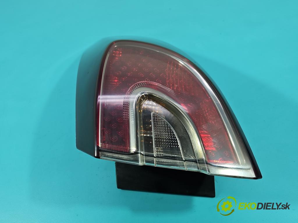 Renault Megane III 2008-2016 1.5 dci 106 HP manual 78 kW 1461 cm3 5- svetlo / reflektor zadné pravé 265500010R (Kľučka dverí ostatné)
