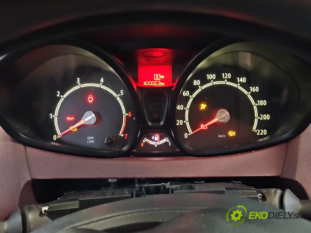 Ford Fiesta Mk7 2008-2017 1.2 16V 82 HP manual 60 kW 1242 cm3 3- prístrojovka/ budíky 8A6T-10849-AD (Prístrojová doska)