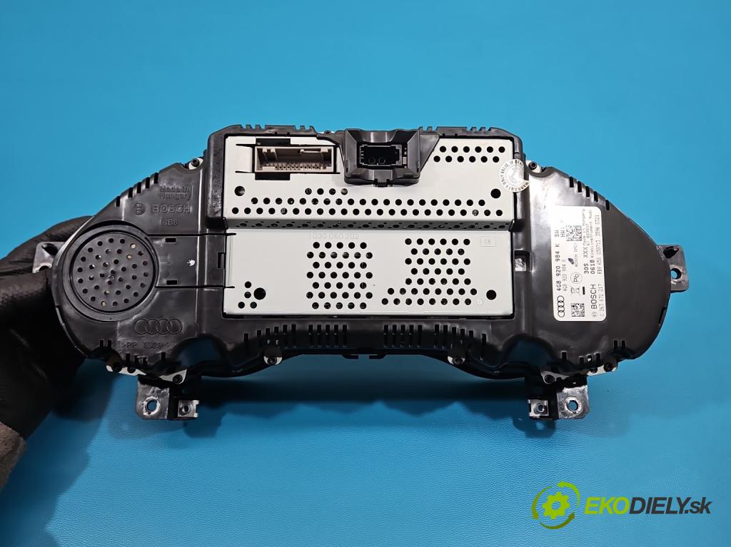 Audi A6 C7 2011-2018 2.0 TFSI 179KM automatic 132 kW 1984 cm3 4- Přístrojová deska 4G8920984K (Přístrojová deska)
