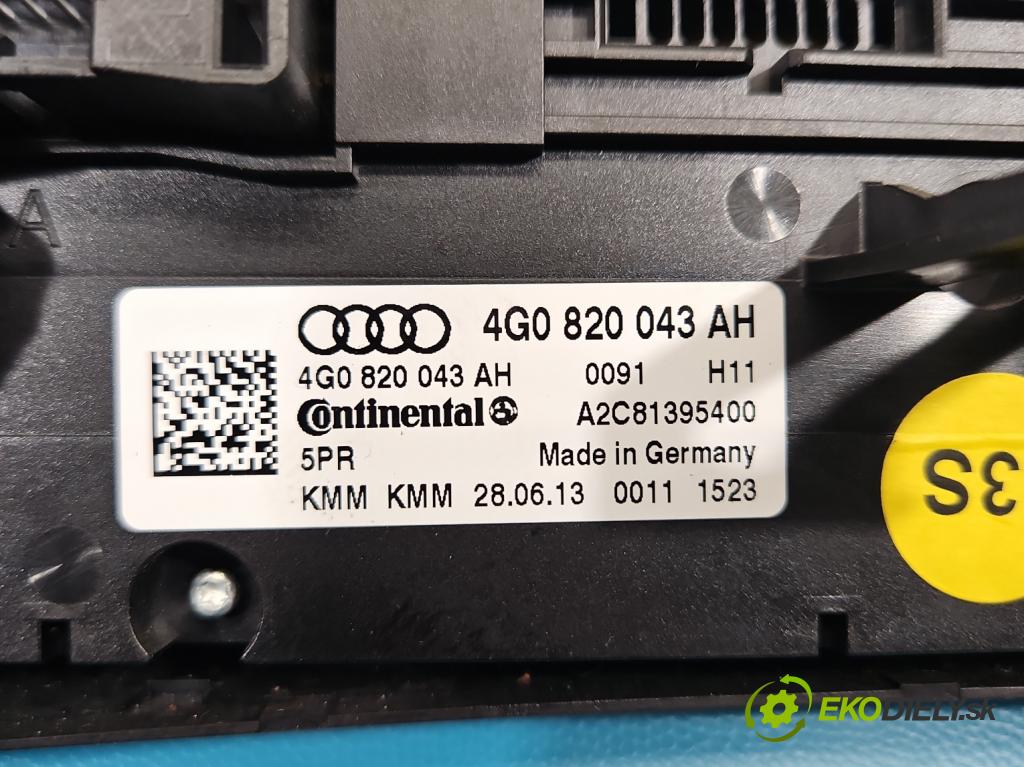 Audi A6 C7 2011-2018 2.0 TFSI 179KM automatic 132 kW 1984 cm3 4- panel kúrenia 4G0820043AH