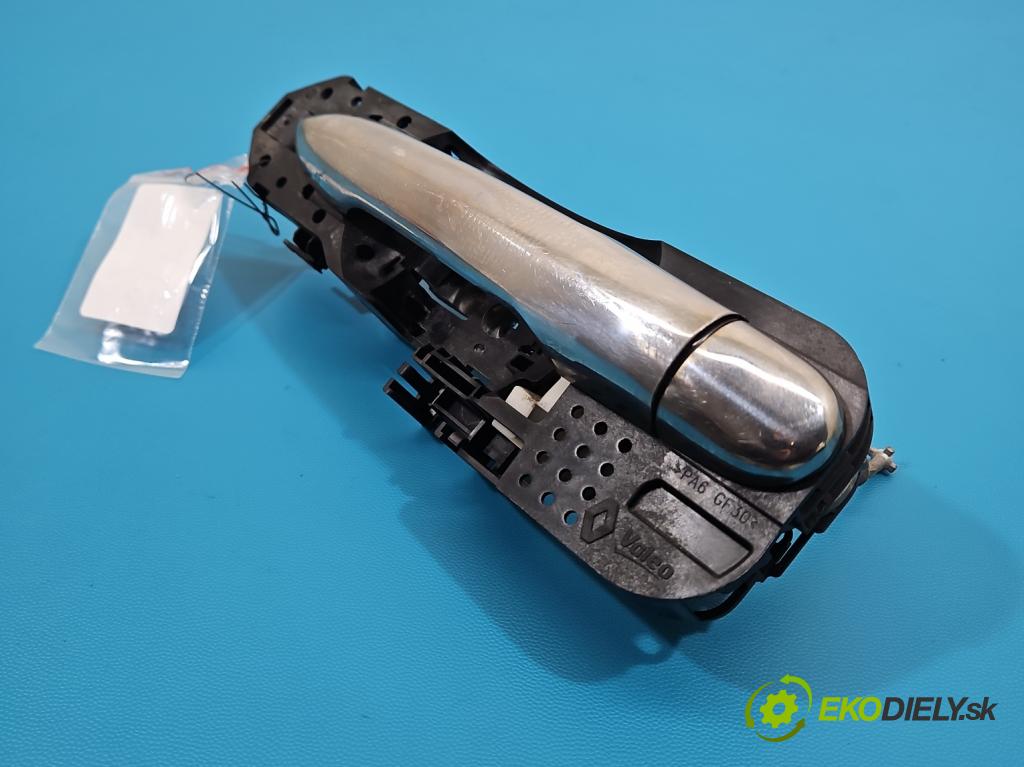 Renault Megane III 2008-2016 1.5 dci 106 HP manual 78 kW 1461 cm3 5- rukoväť predné ľavé mimo: 806070032R (Kľučka dverí vonkajšia predná ľavá)