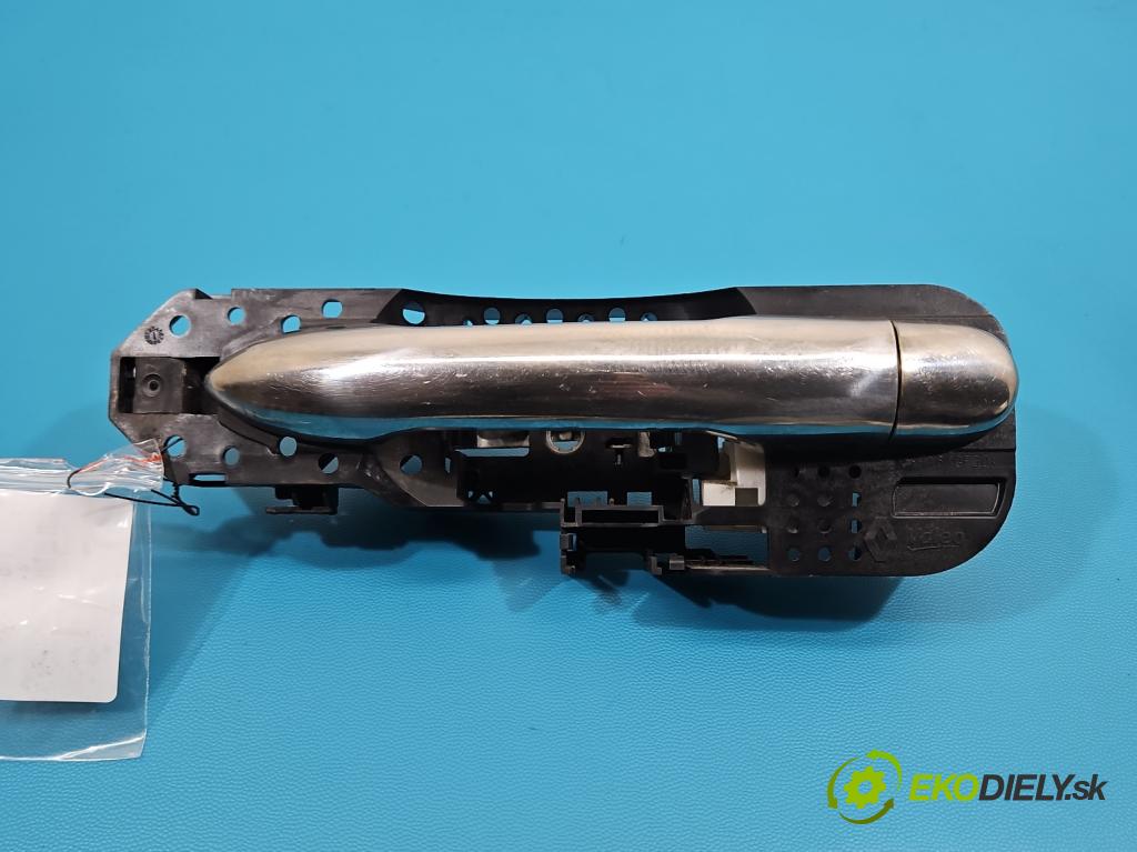 Renault Megane III 2008-2016 1.5 dci 106 HP manual 78 kW 1461 cm3 5- rukoväť predné ľavé mimo: 806070032R (Kľučka dverí vonkajšia predná ľavá)