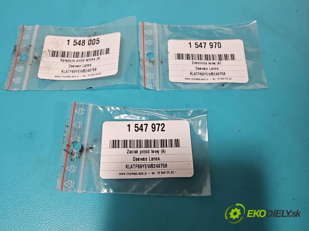 Daewoo Lanos 1.5 8V 86 hp manual 63 kW 1498 cm3 4- náboj levé  (Náboj kola)