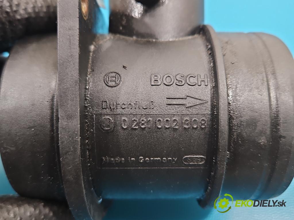 Fiat Stilo 1.9 jtd 116 HP manual 85 kW 1910 cm3 3- průtokoměr: 0281002308 (Váha vzduchu)