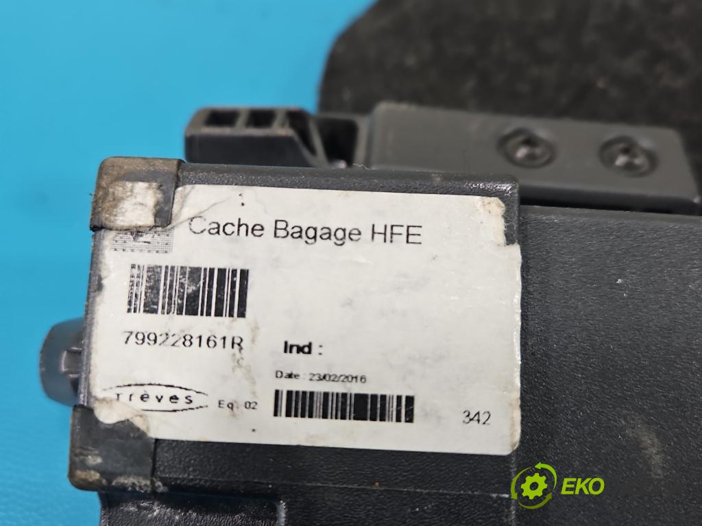 Renault Kadjar 2015-2022 1.2 131 hp manual 96 kW 1197 cm3 5- roleta 799228161R (Roleta zavazadlového prostoru)
