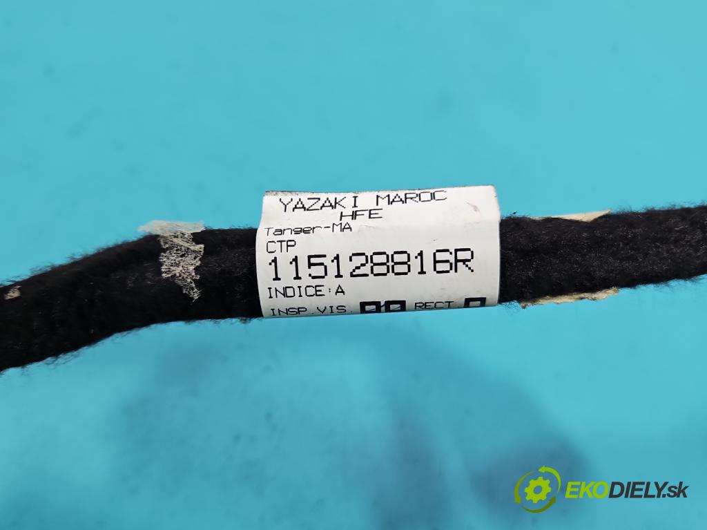 Renault Kadjar 2015-2022 1.2 131 hp manual 96 kW 1197 cm3 5- Balíček: desky: přístrojová deska: 115128816R