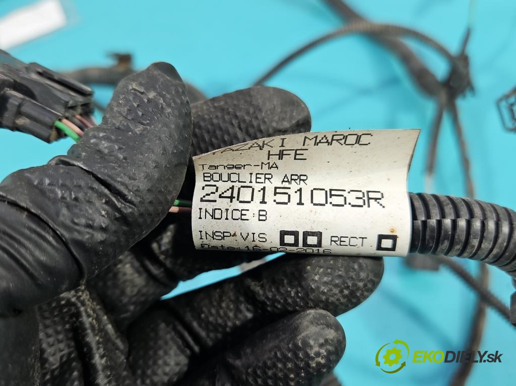 Renault Kadjar 2015-2022 1.2 131 hp manual 96 kW 1197 cm3 5- Balíček: nárazníku zadní 240151053R