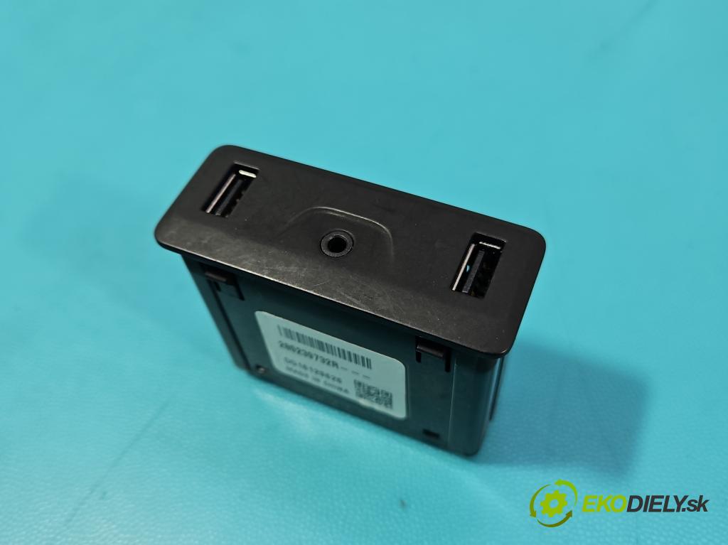 Renault Kadjar 2015-2022 1.2 131 HP manual 96 kW 1197 cm3 5- zásuvka USB 280239732R