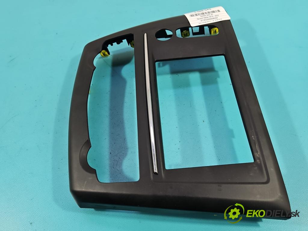 Renault Kadjar 2015-2022 1.2 131 hp manual 96 kW 1197 cm3 5- rameček rádia 681043286R