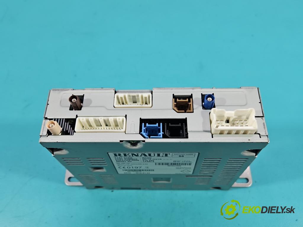 Renault Kadjar 2015-2022 1.2 131 HP manual 96 kW 1197 cm3 5- Radio originál 276660
