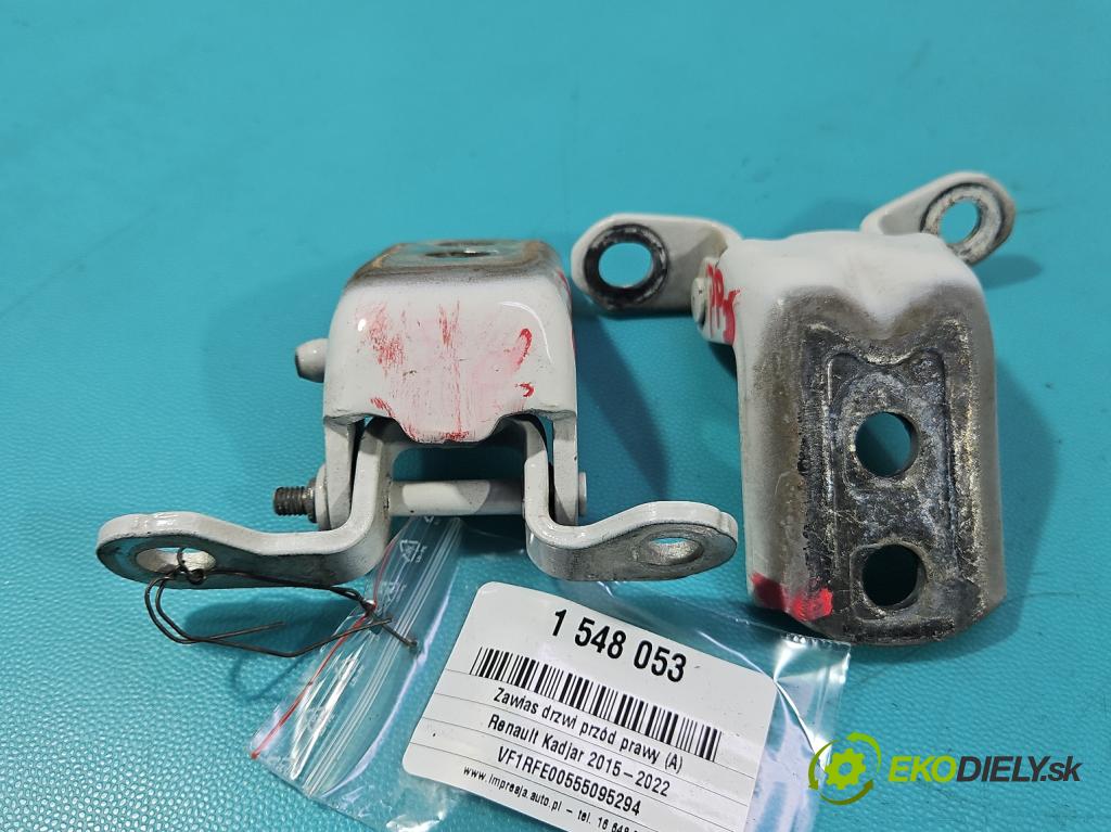 Renault Kadjar 2015-2022 1.2 131 hp manual 96 kW 1197 cm3 5- Závěs: dveře přední pravý 5885R5154R