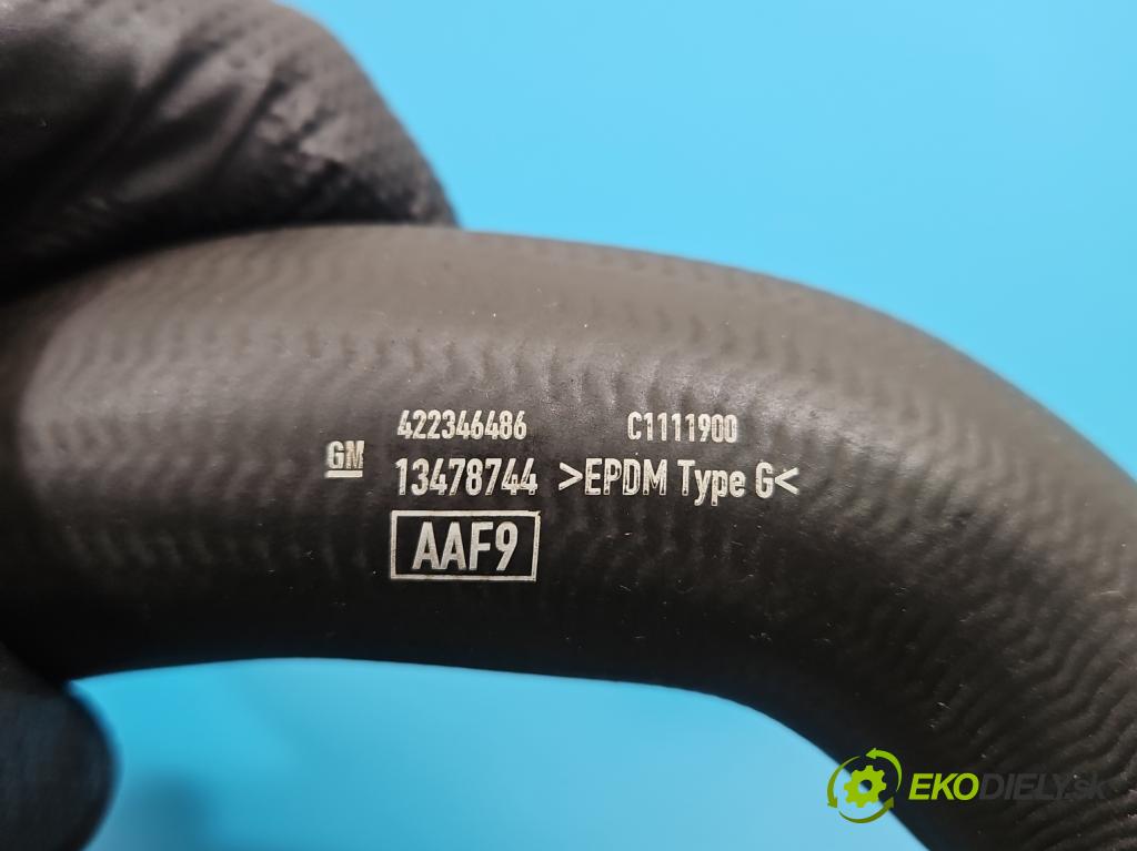 Opel Insignia B 2017-2022 2.0 cdti 209KM automatic 154 kW 1956 cm3 5- trubka systému chłodzenia 13478744