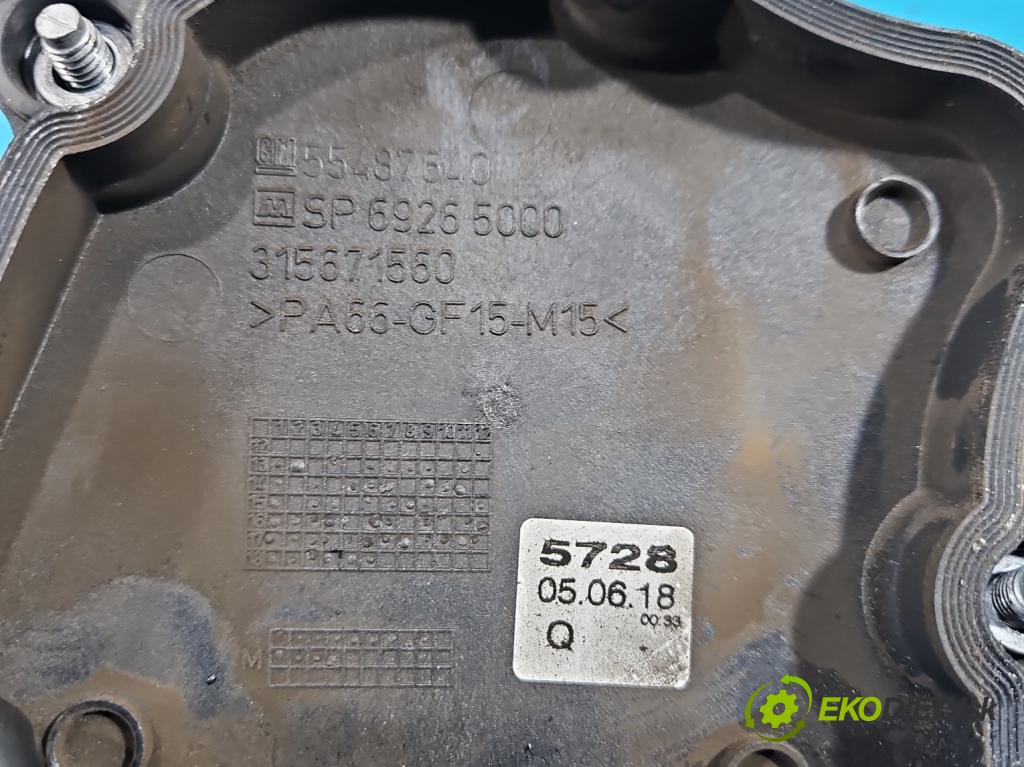 Opel Insignia B 2017-2022 2.0 cdti 209KM automatic 154 kW 1956 cm3 5- obal načasovanie 55487639 (Kryt motora)