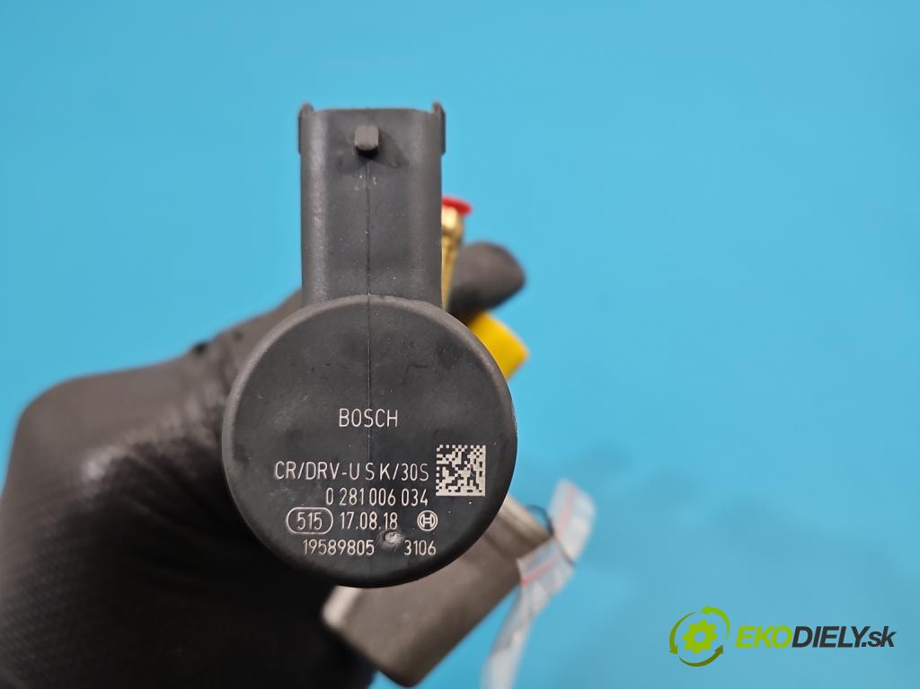 Opel Insignia B 2017-2022 2.0 cdti 209KM automatic 154 kW 1956 cm3 5- lišta vstrekovacia 0445214324 (Vstrekovacia lišta)