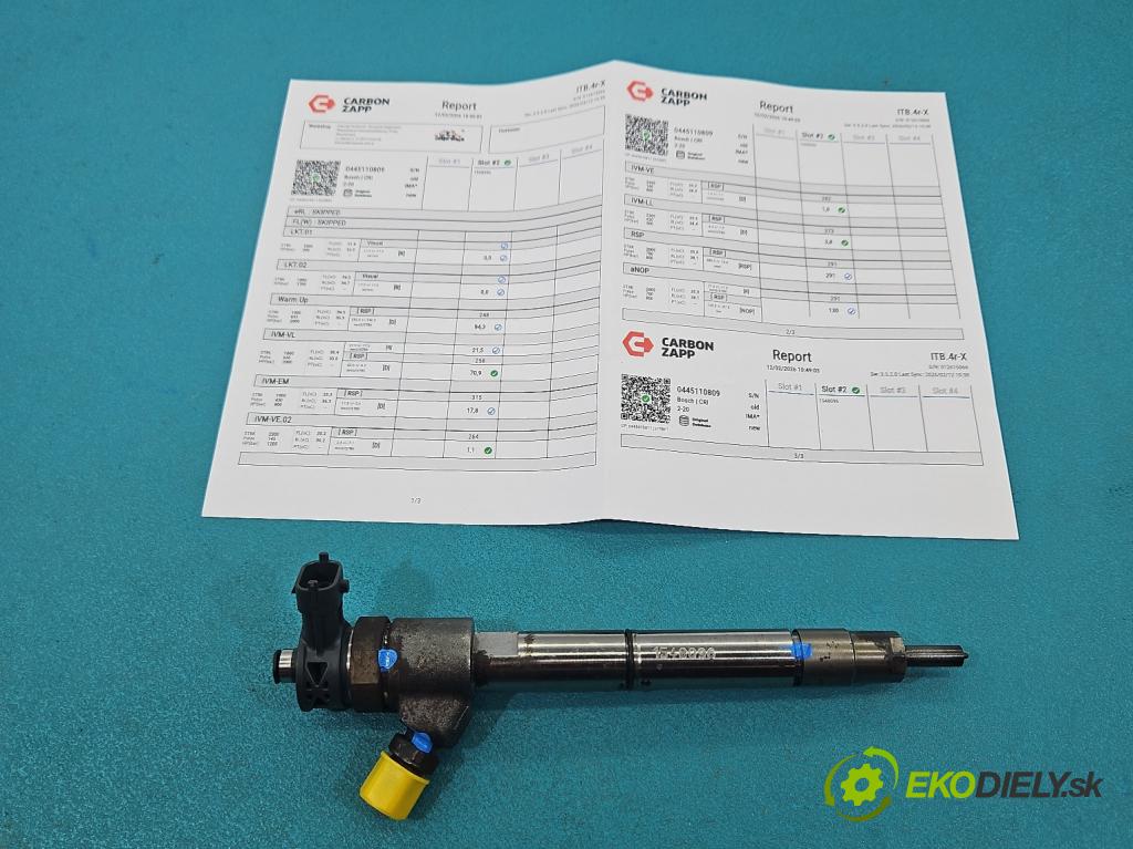 Opel Insignia B 2017-2022 2.0 cdti 209KM automatic 154 kW 1956 cm3 5- vstrek 0445110809 (Vstrekovač paliva)