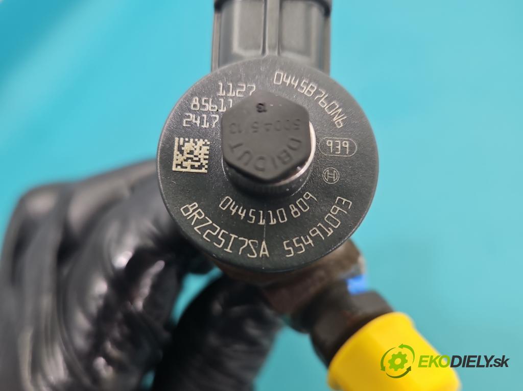 Opel Insignia B 2017-2022 2.0 cdti 209KM automatic 154 kW 1956 cm3 5- vstřikovač 0445110809 (Vstřikovač paliva)