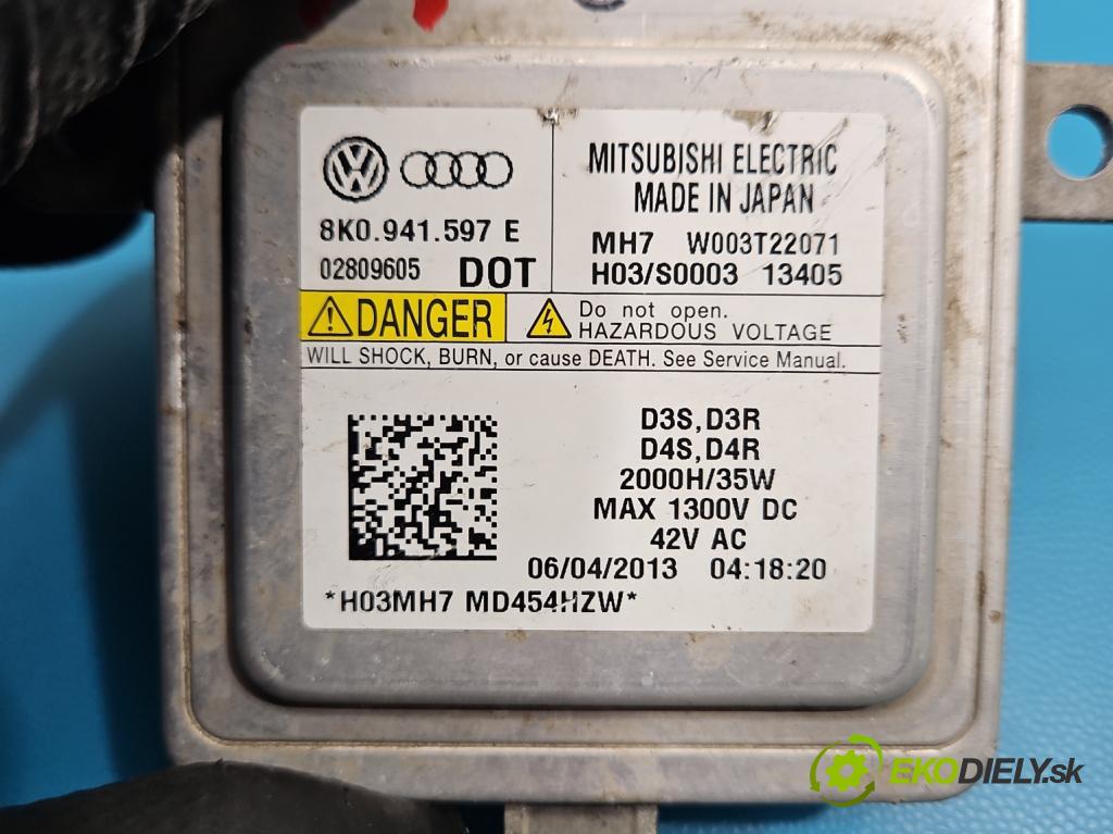 Audi A6 C7 2011-2018 2.0 TFSI 179KM automatic 132 kW 1984 cm3 4- střídač: xenon 8K0941597E (Riadiaca jednotka xenónu)