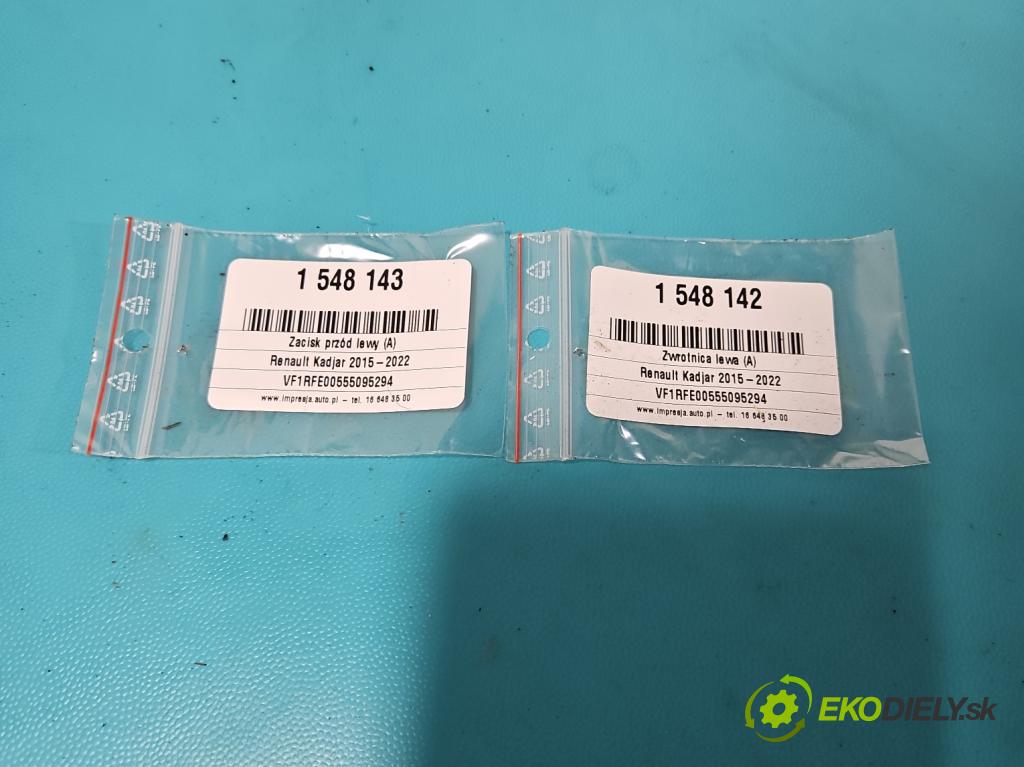 Renault Kadjar 2015-2022 1.2 131 hp manual 96 kW 1197 cm3 5- náboj levé  (Náboj kola)