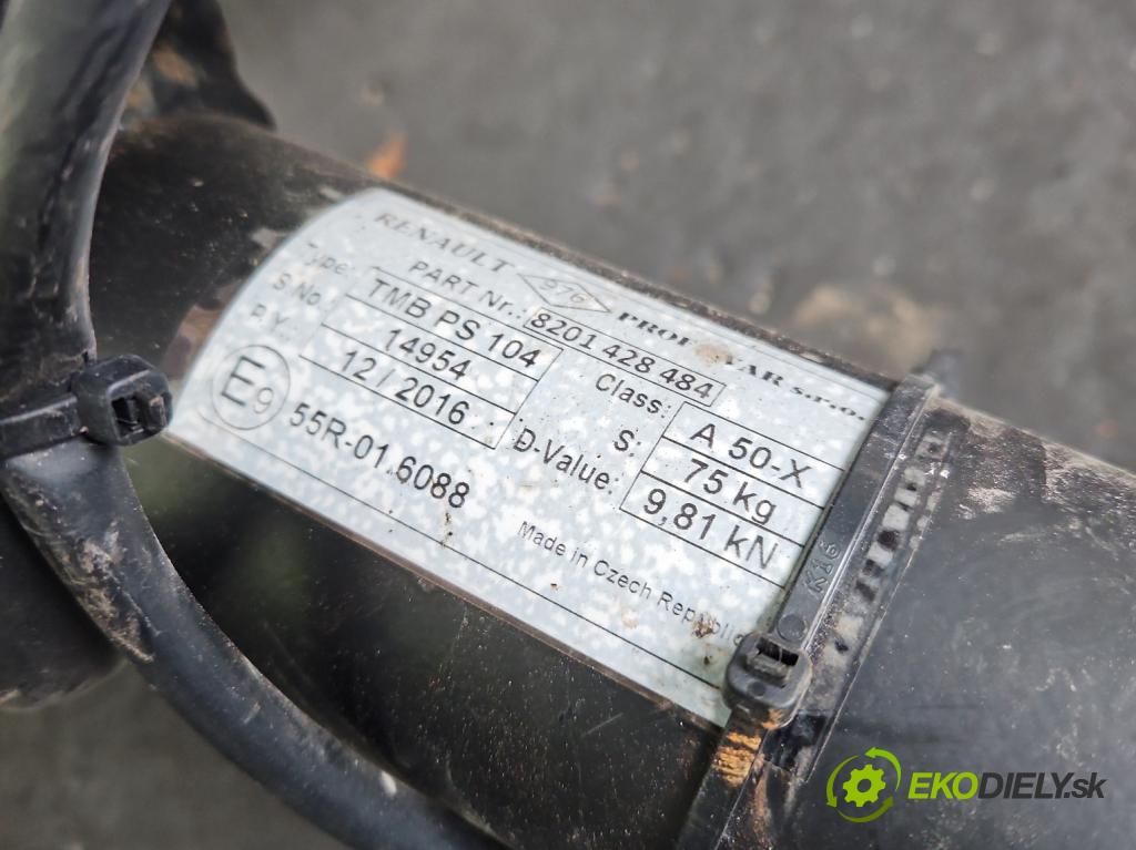 Renault Kadjar 2015-2022 1.2 131 hp manual 96 kW 1197 cm3 5- oko tažné 8201652645 (Tažné zařízení)