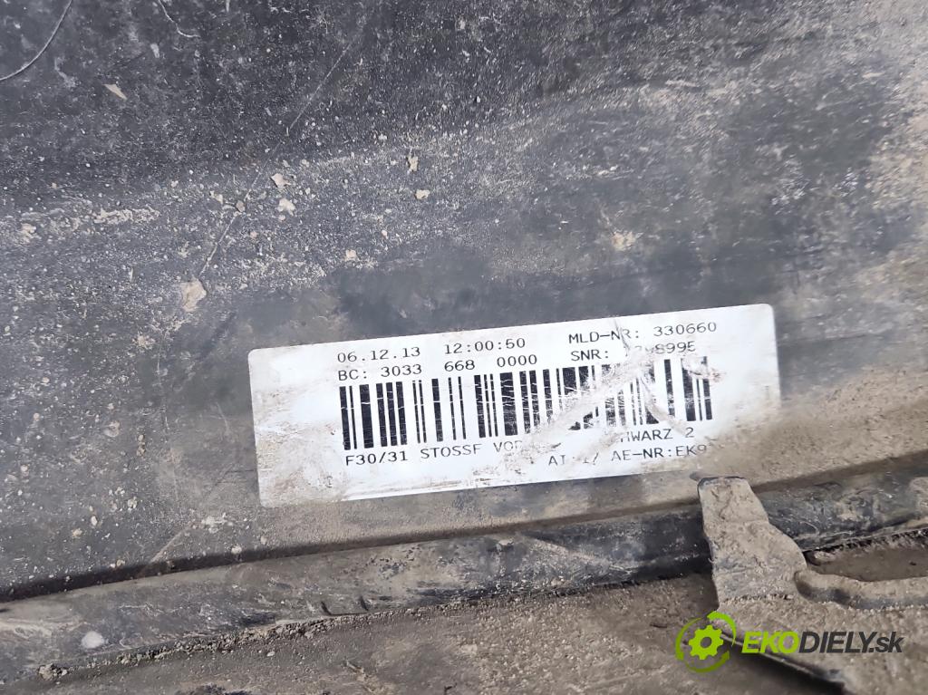 Bmw 3 F30 2011-2018 2.0d 184hp manual 135 kW 1995 cm3 5- nárazník predné 7296331 (Kľučka dverí ostatné)