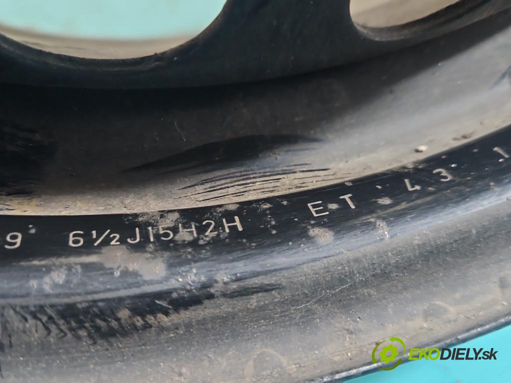 Renault Megane III 2008-2016 1.5 dci 106 hp manual 78 kW 1461 cm3 5- Felga ocelový 15"