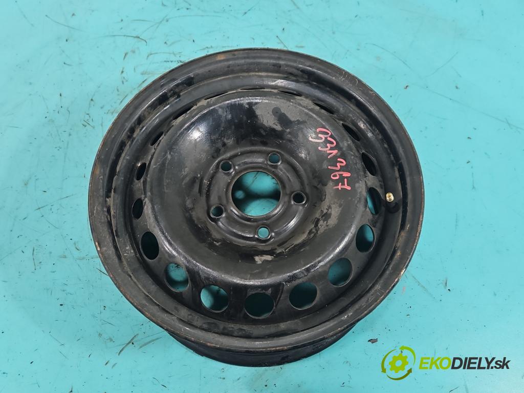 Renault Megane III 2008-2016 1.5 dci 106 hp manual 78 kW 1461 cm3 5- Felga ocelový 15"