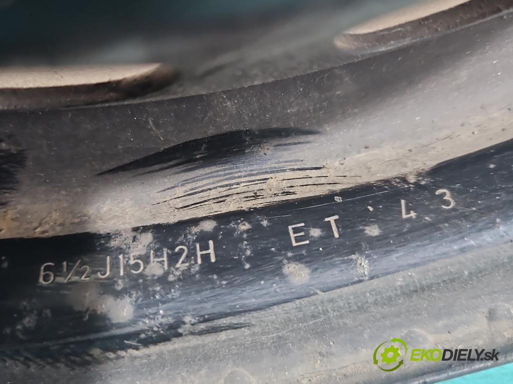 Renault Megane III 2008-2016 1.5 dci 106 hp manual 78 kW 1461 cm3 5- Felga ocelový 15"