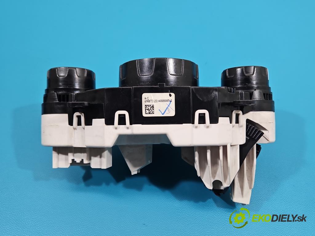 Ford Fiesta Mk7 2008-2017 1.2 16V 82 HP manual 60 kW 1242 cm3 3- panel kúrenia 8A61-19980-AE